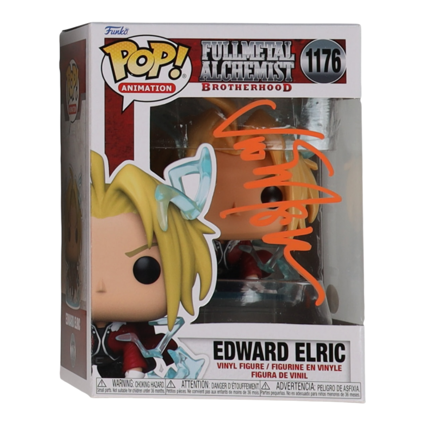 Vic Mignogna Signed "Fullmetal Alchemist: Brotherhood" #1176 FUNKO