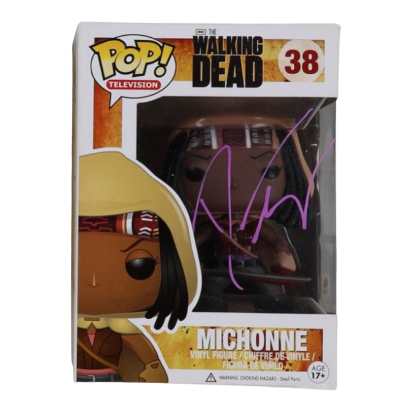 Danai Gurira Signed "The Walking Dead" #38 Michonne Funko (PSA)