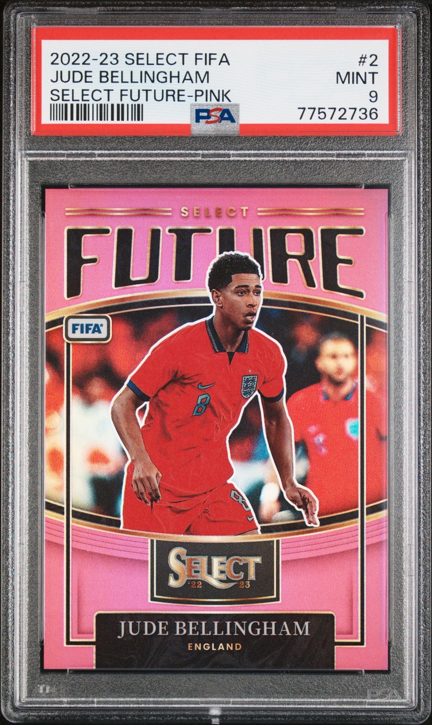 Jude Bellingham 2022-23 Select FIFA “Future” Pink