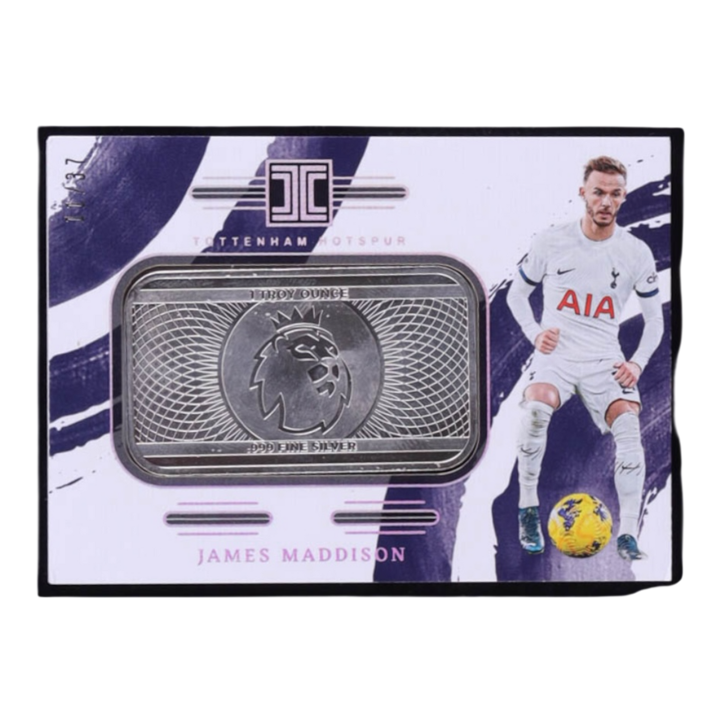 James Maddison 2023-24 Panini Impeccable English Premier League Premier League Logo Silver