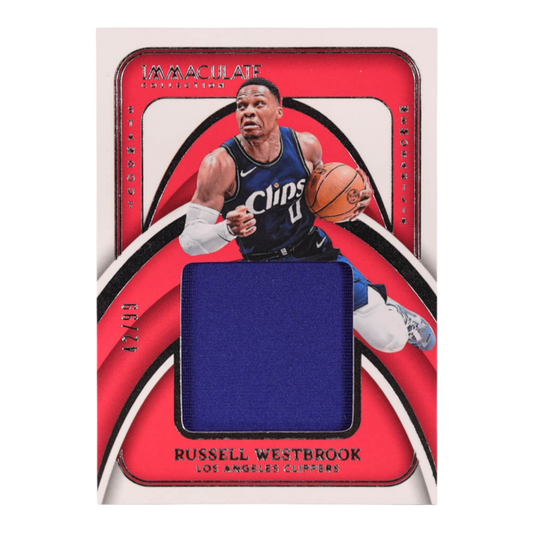 Russell Westbrook 2023-24 Immaculate Collection Standout Memorabilia #1