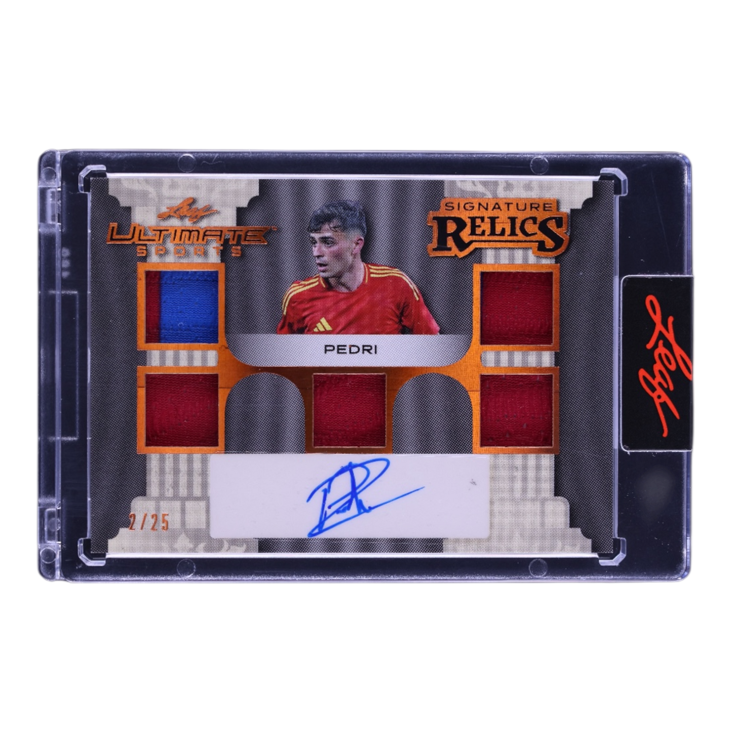 2024 Leaf Ultimate Sports Bronze Holo Pedri PATCH AUTO  #USR-P1
