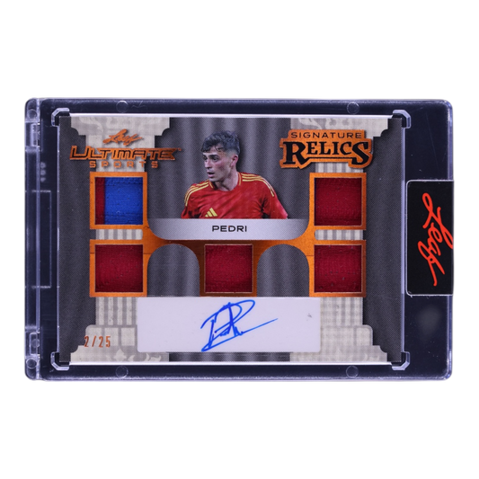 2024 Leaf Ultimate Sports Bronze Holo Pedri PATCH AUTO  #USR-P1
