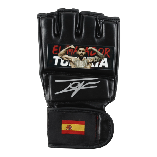 Ilia Topuria Signed MMA Custom Spain Glove